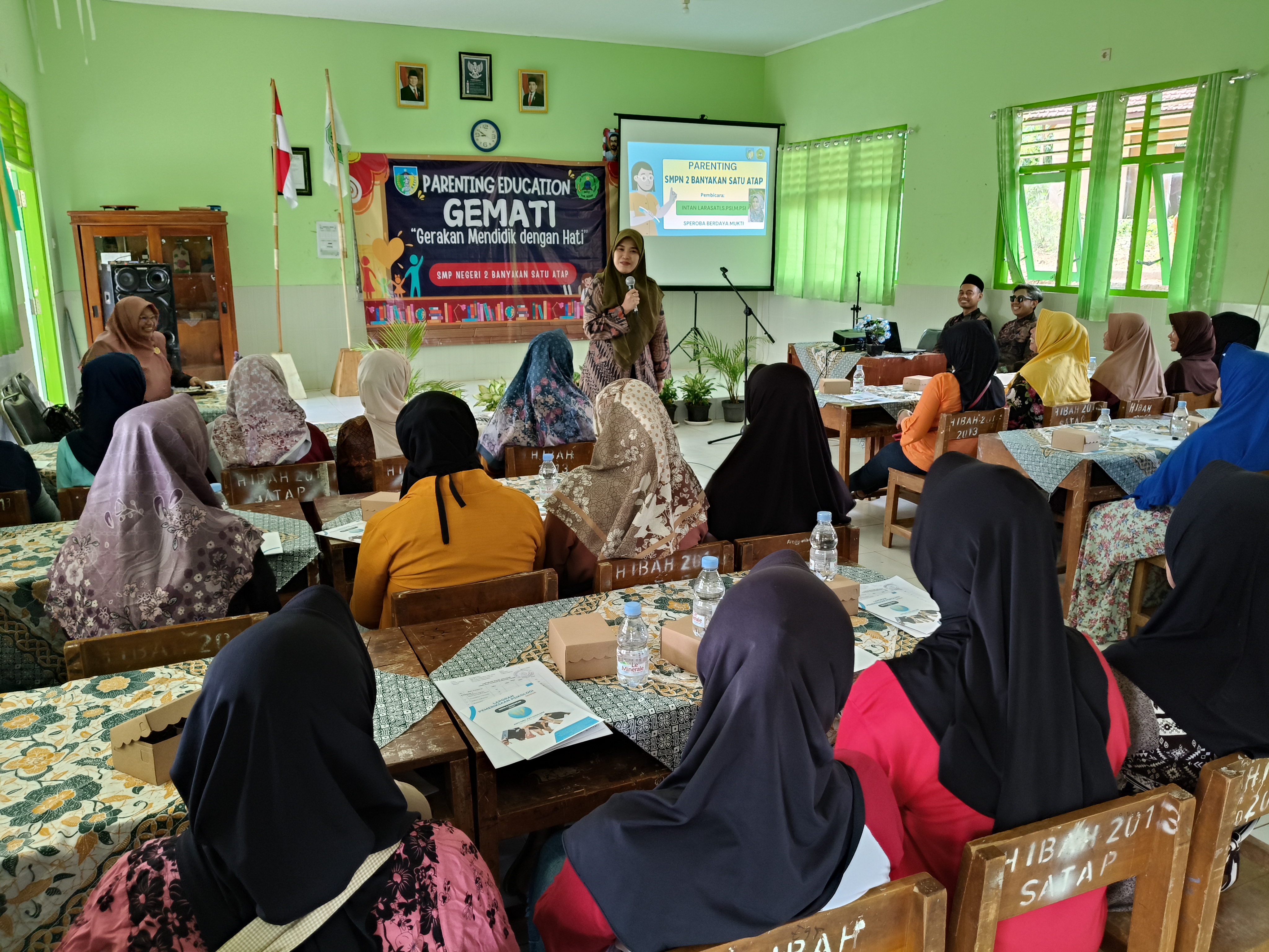 Kegiatan Parenting bersama orang tua wali Program GEMATI