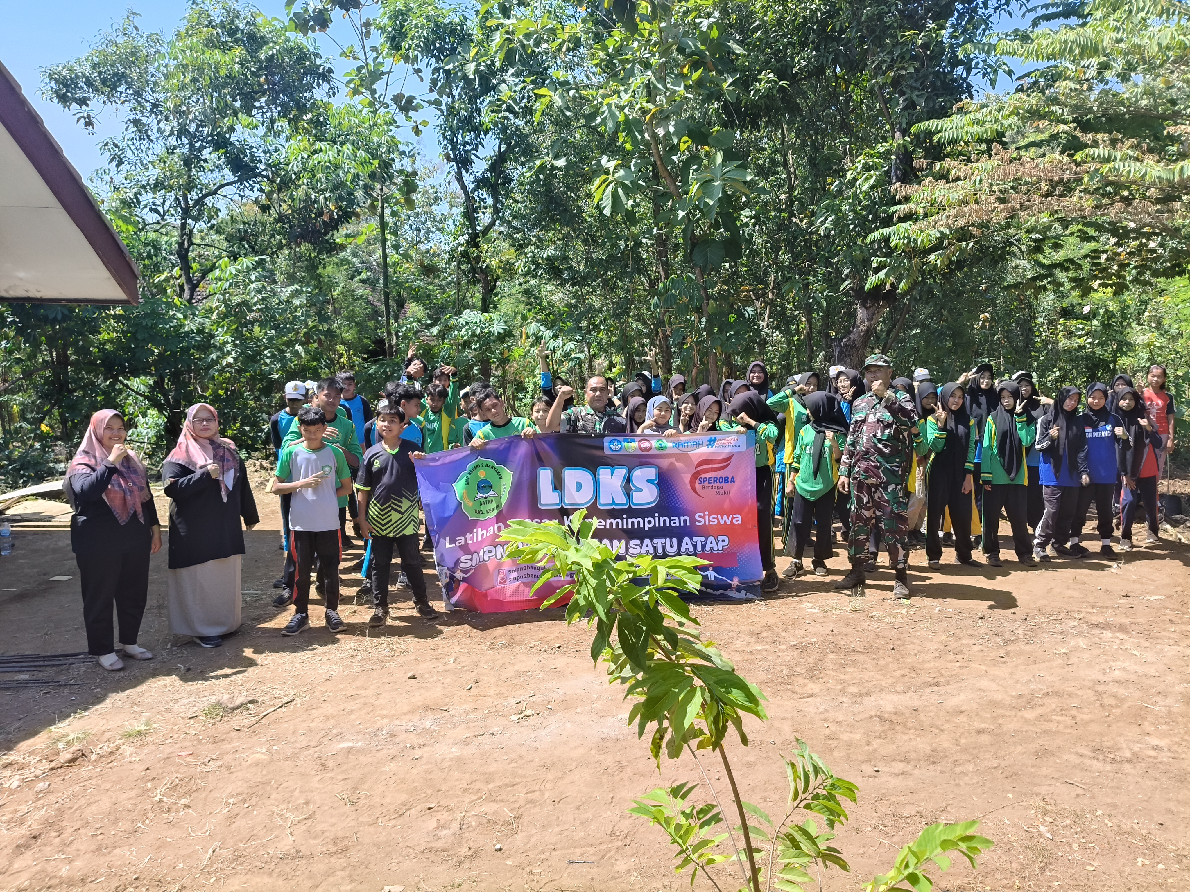 Kegiatan LDKS Bersama Koramil