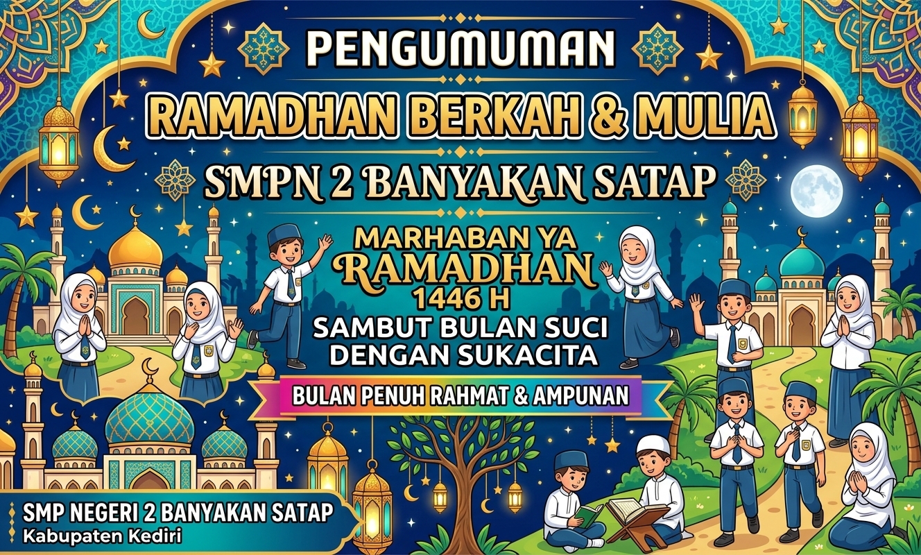 Pengumuman kegiatan Selama Bulan Ramadhan 1446 H